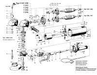 Bosch 0 601 311 007  Angle Grinder 220 V / Eu Spare Parts